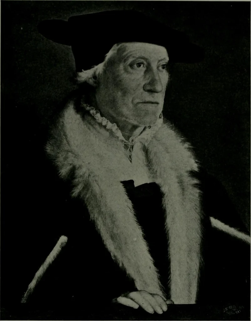 An illustration from The University Prints. Student series D. Art of the Netherlands and Germany; five hundred reproductions illustrating the Flemish, Dutch, and German schools of painting, from the early fifteenth to the eighteenth century; German sculpture from the eleventh to the seventeenth century, 1907, leaf 456