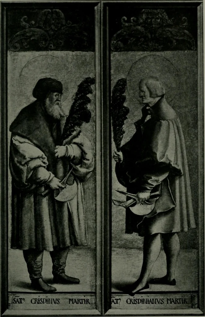 An illustration from The University Prints. Student series D. Art of the Netherlands and Germany; five hundred reproductions illustrating the Flemish, Dutch, and German schools of painting, from the early fifteenth to the eighteenth century; German sculpture from the eleventh to the seventeenth century, 1907, leaf 458