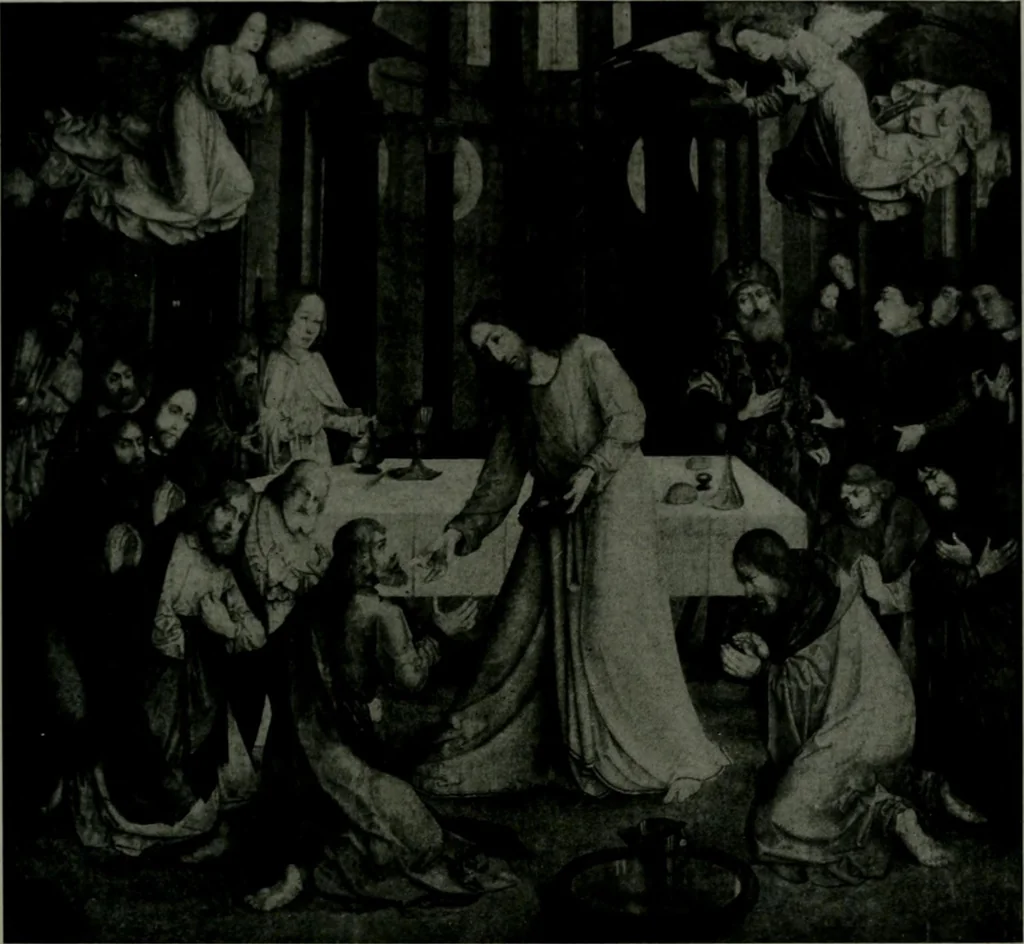 An illustration from The University Prints. Student series D. Art of the Netherlands and Germany; five hundred reproductions illustrating the Flemish, Dutch, and German schools of painting, from the early fifteenth to the eighteenth century; German sculpture from the eleventh to the seventeenth century, 1907, leaf 46