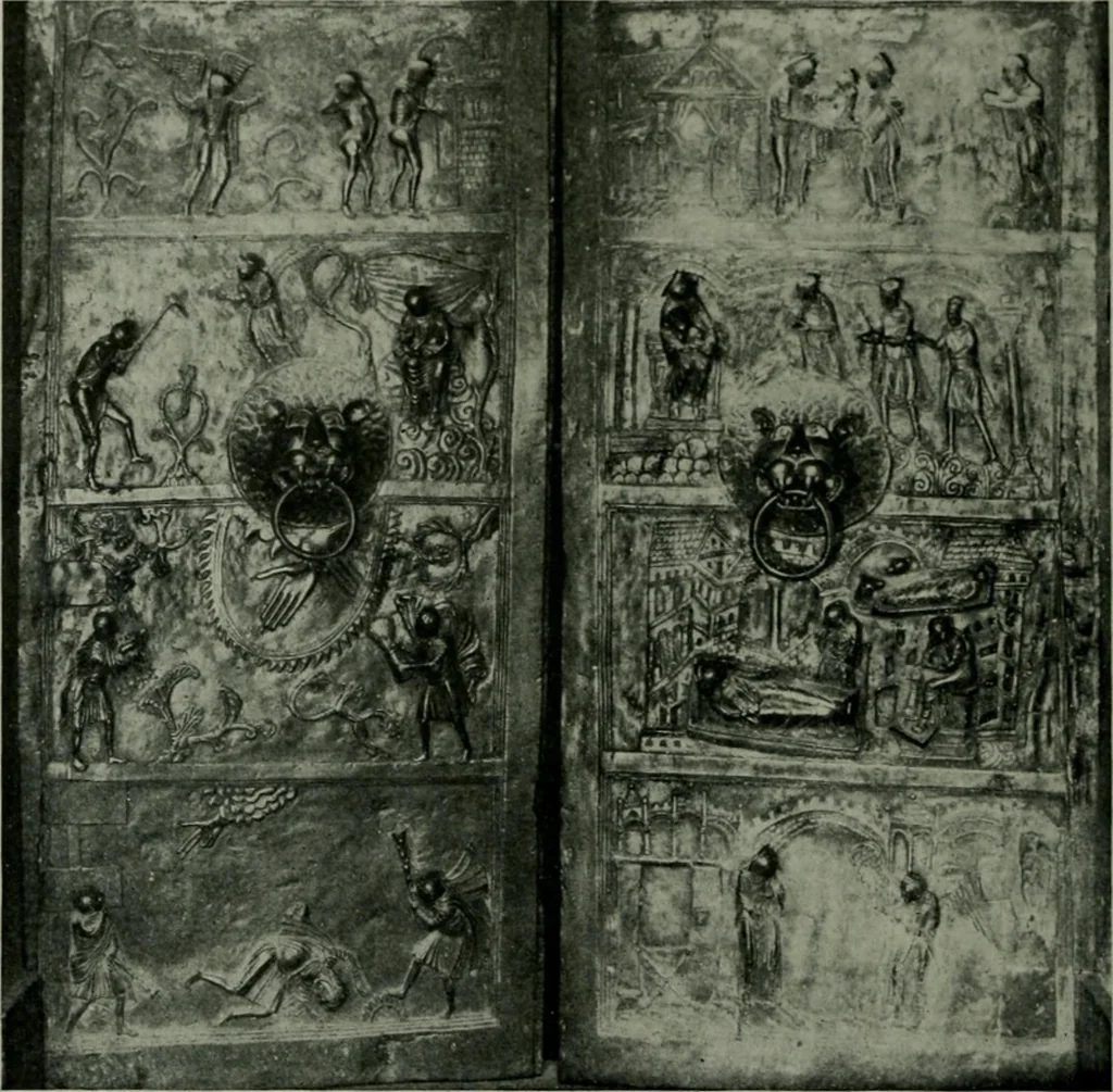 An illustration from The University Prints. Student series D. Art of the Netherlands and Germany; five hundred reproductions illustrating the Flemish, Dutch, and German schools of painting, from the early fifteenth to the eighteenth century; German sculpture from the eleventh to the seventeenth century, 1907, leaf 463