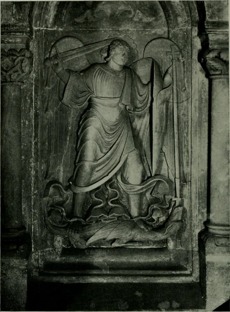 An illustration from The University Prints. Student series D. Art of the Netherlands and Germany; five hundred reproductions illustrating the Flemish, Dutch, and German schools of painting, from the early fifteenth to the eighteenth century; German sculpture from the eleventh to the seventeenth century, 1907, leaf 465