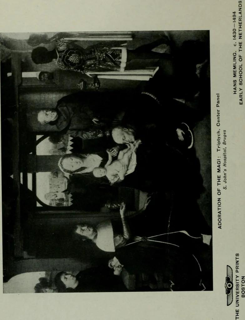 An illustration from The University Prints. Student series D. Art of the Netherlands and Germany; five hundred reproductions illustrating the Flemish, Dutch, and German schools of painting, from the early fifteenth to the eighteenth century; German sculpture from the eleventh to the seventeenth century, 1907, leaf 47