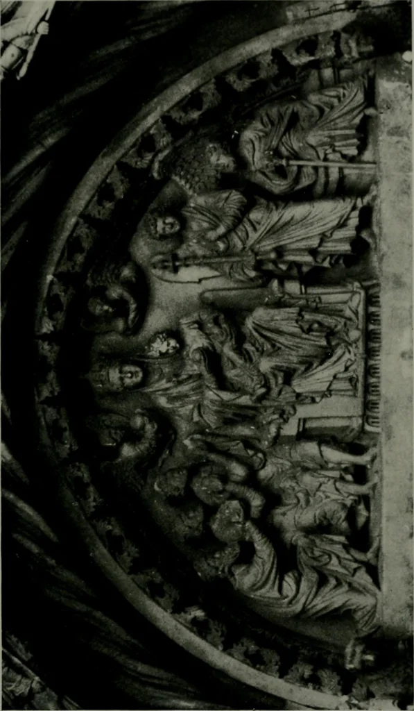 An illustration from The University Prints. Student series D. Art of the Netherlands and Germany; five hundred reproductions illustrating the Flemish, Dutch, and German schools of painting, from the early fifteenth to the eighteenth century; German sculpture from the eleventh to the seventeenth century, 1907, leaf 472