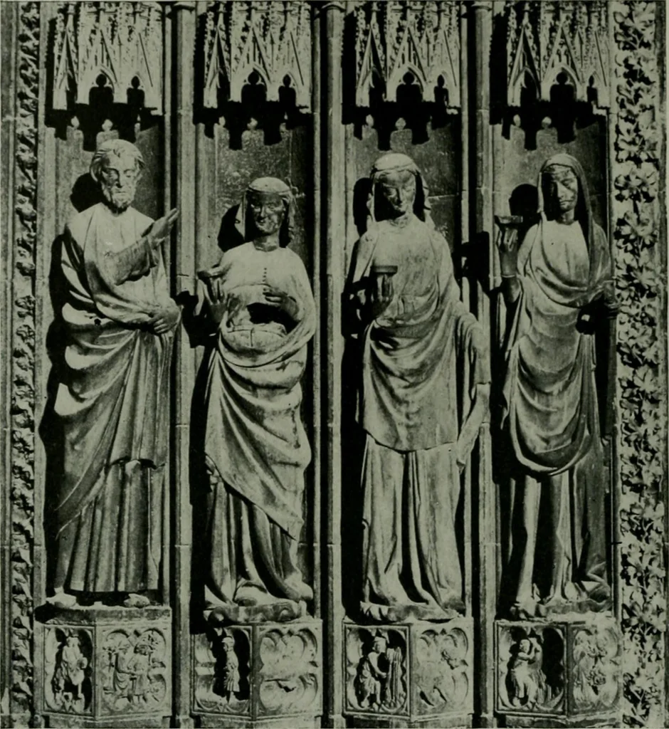 An illustration from The University Prints. Student series D. Art of the Netherlands and Germany; five hundred reproductions illustrating the Flemish, Dutch, and German schools of painting, from the early fifteenth to the eighteenth century; German sculpture from the eleventh to the seventeenth century, 1907, leaf 475