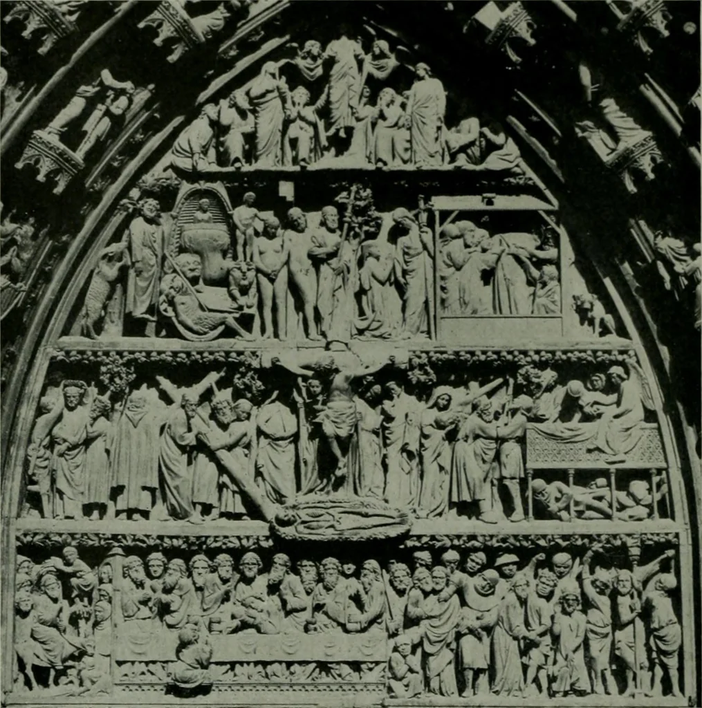 An illustration from The University Prints. Student series D. Art of the Netherlands and Germany; five hundred reproductions illustrating the Flemish, Dutch, and German schools of painting, from the early fifteenth to the eighteenth century; German sculpture from the eleventh to the seventeenth century, 1907, leaf 477