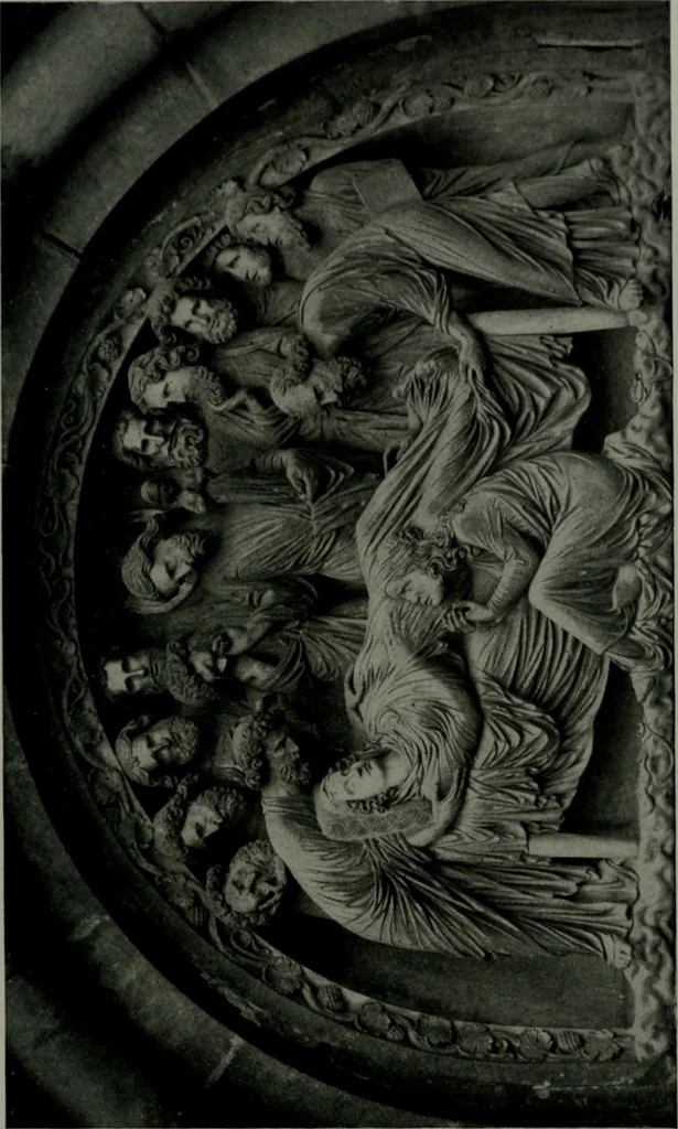 An illustration from The University Prints. Student series D. Art of the Netherlands and Germany; five hundred reproductions illustrating the Flemish, Dutch, and German schools of painting, from the early fifteenth to the eighteenth century; German sculpture from the eleventh to the seventeenth century, 1907, leaf 478