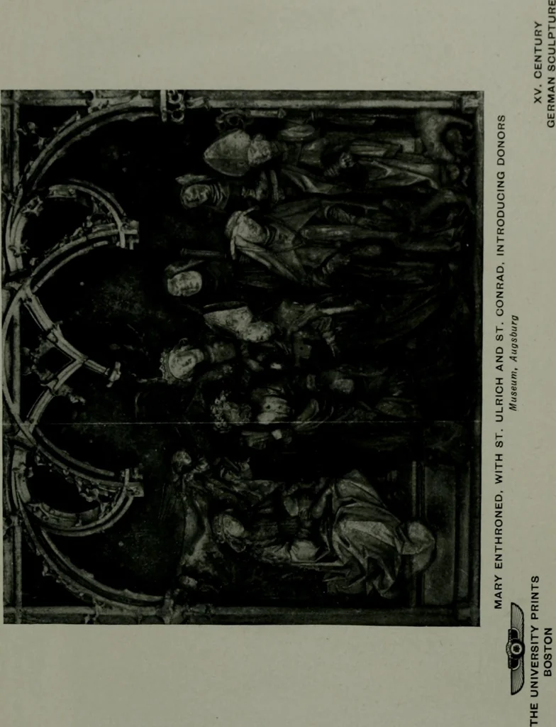An illustration from The University Prints. Student series D. Art of the Netherlands and Germany; five hundred reproductions illustrating the Flemish, Dutch, and German schools of painting, from the early fifteenth to the eighteenth century; German sculpture from the eleventh to the seventeenth century, 1907, leaf 482