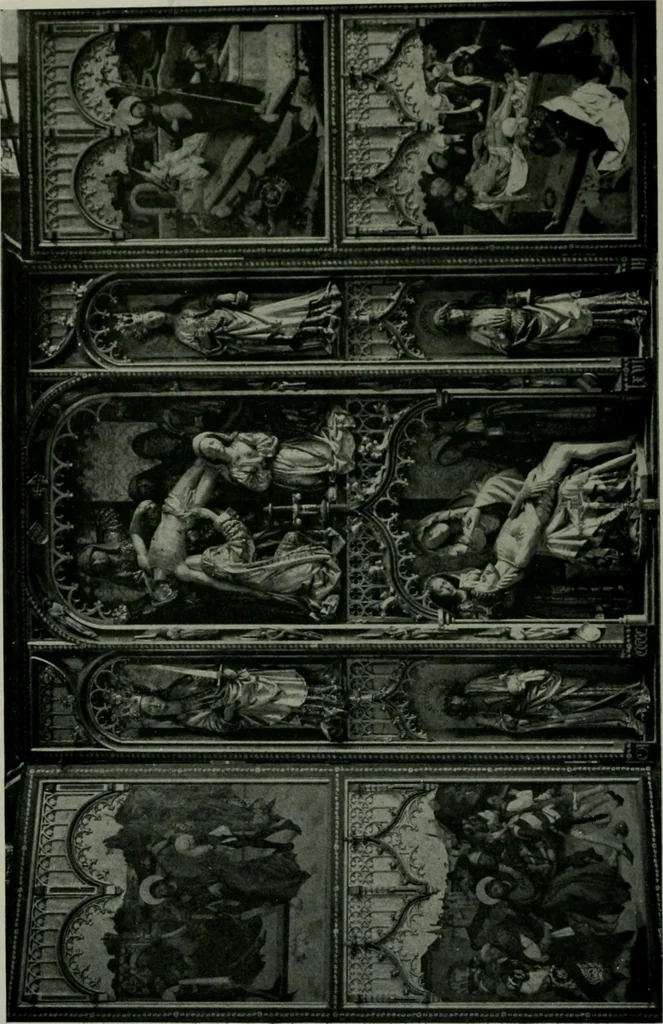 An illustration from The University Prints. Student series D. Art of the Netherlands and Germany; five hundred reproductions illustrating the Flemish, Dutch, and German schools of painting, from the early fifteenth to the eighteenth century; German sculpture from the eleventh to the seventeenth century, 1907, leaf 483