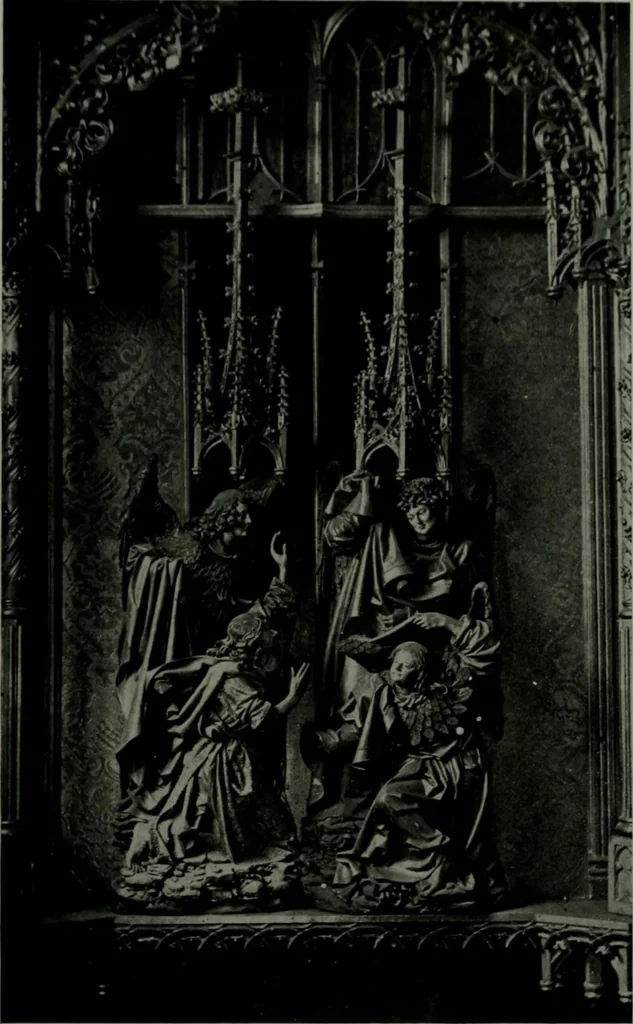 An illustration from The University Prints. Student series D. Art of the Netherlands and Germany; five hundred reproductions illustrating the Flemish, Dutch, and German schools of painting, from the early fifteenth to the eighteenth century; German sculpture from the eleventh to the seventeenth century, 1907, leaf 484