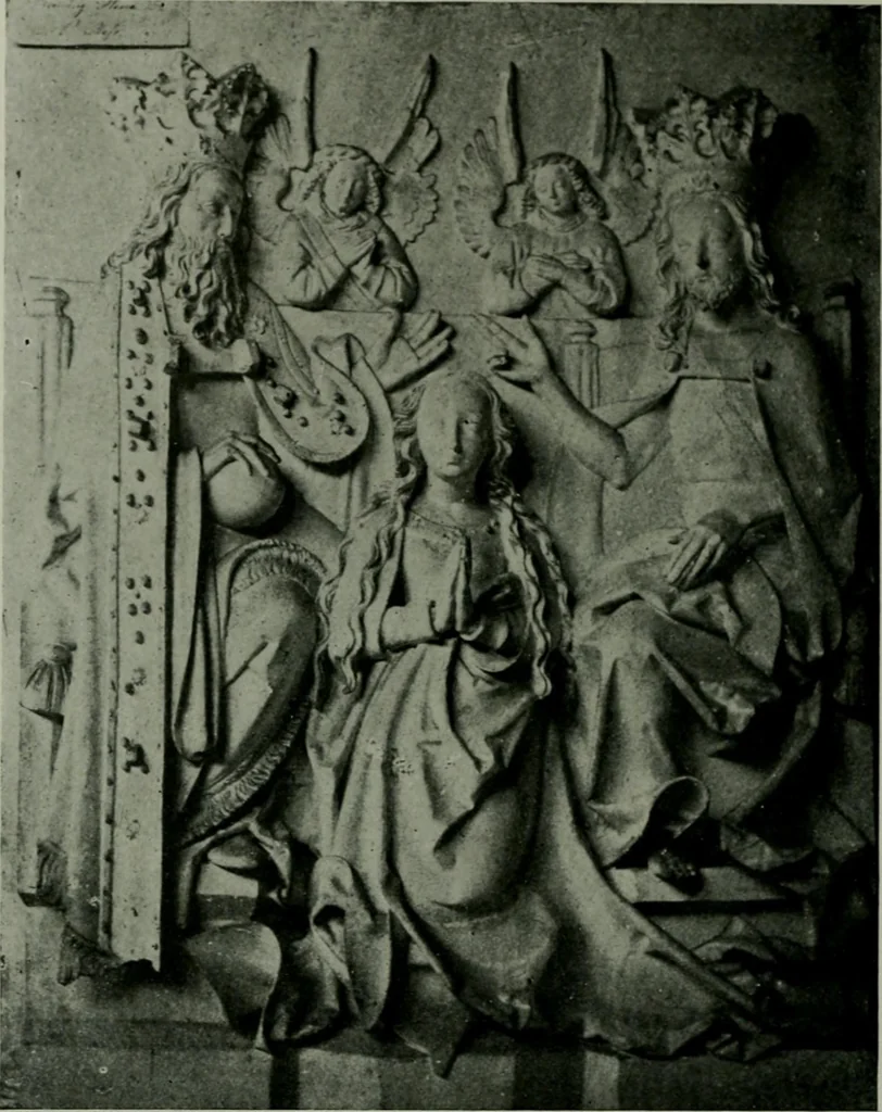 An illustration from The University Prints. Student series D. Art of the Netherlands and Germany; five hundred reproductions illustrating the Flemish, Dutch, and German schools of painting, from the early fifteenth to the eighteenth century; German sculpture from the eleventh to the seventeenth century, 1907, leaf 485
