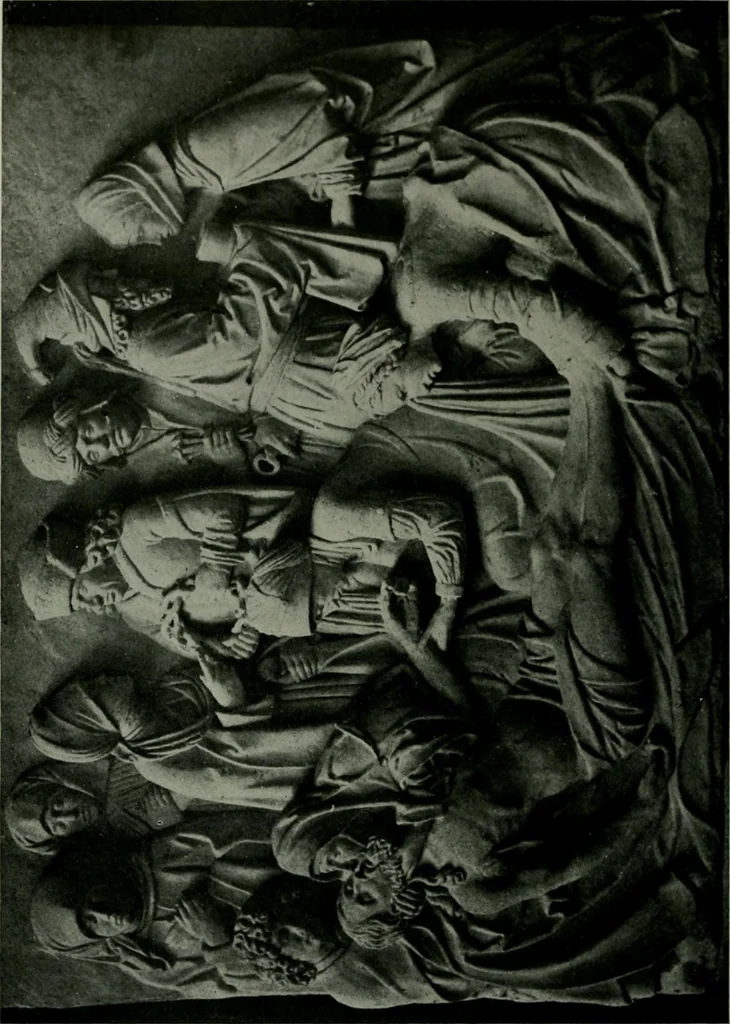 An illustration from The University Prints. Student series D. Art of the Netherlands and Germany; five hundred reproductions illustrating the Flemish, Dutch, and German schools of painting, from the early fifteenth to the eighteenth century; German sculpture from the eleventh to the seventeenth century, 1907, leaf 489