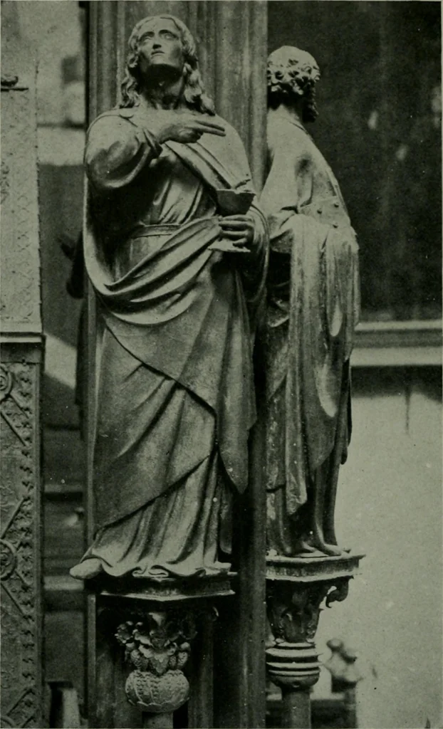 An illustration from The University Prints. Student series D. Art of the Netherlands and Germany; five hundred reproductions illustrating the Flemish, Dutch, and German schools of painting, from the early fifteenth to the eighteenth century; German sculpture from the eleventh to the seventeenth century, 1907, leaf 499