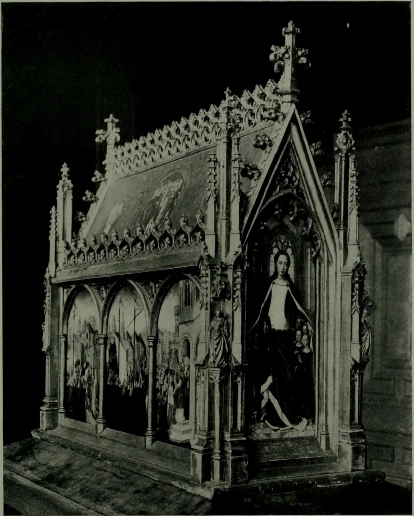 An illustration from The University Prints. Student series D. Art of the Netherlands and Germany; five hundred reproductions illustrating the Flemish, Dutch, and German schools of painting, from the early fifteenth to the eighteenth century; German sculpture from the eleventh to the seventeenth century, 1907, leaf 50
