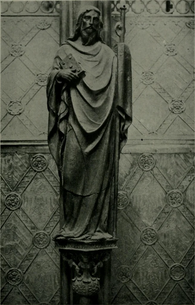 An illustration from The University Prints. Student series D. Art of the Netherlands and Germany; five hundred reproductions illustrating the Flemish, Dutch, and German schools of painting, from the early fifteenth to the eighteenth century; German sculpture from the eleventh to the seventeenth century, 1907, leaf 500