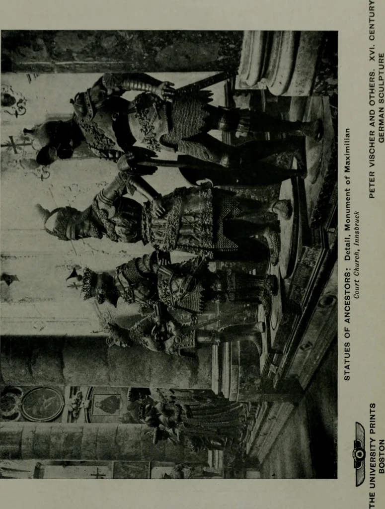 An illustration from The University Prints. Student series D. Art of the Netherlands and Germany; five hundred reproductions illustrating the Flemish, Dutch, and German schools of painting, from the early fifteenth to the eighteenth century; German sculpture from the eleventh to the seventeenth century, 1907, leaf 502