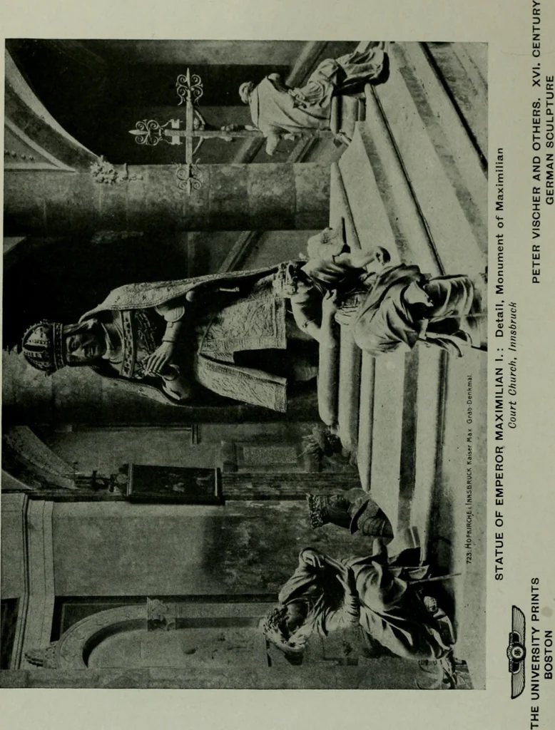 An illustration from The University Prints. Student series D. Art of the Netherlands and Germany; five hundred reproductions illustrating the Flemish, Dutch, and German schools of painting, from the early fifteenth to the eighteenth century; German sculpture from the eleventh to the seventeenth century, 1907, leaf 505