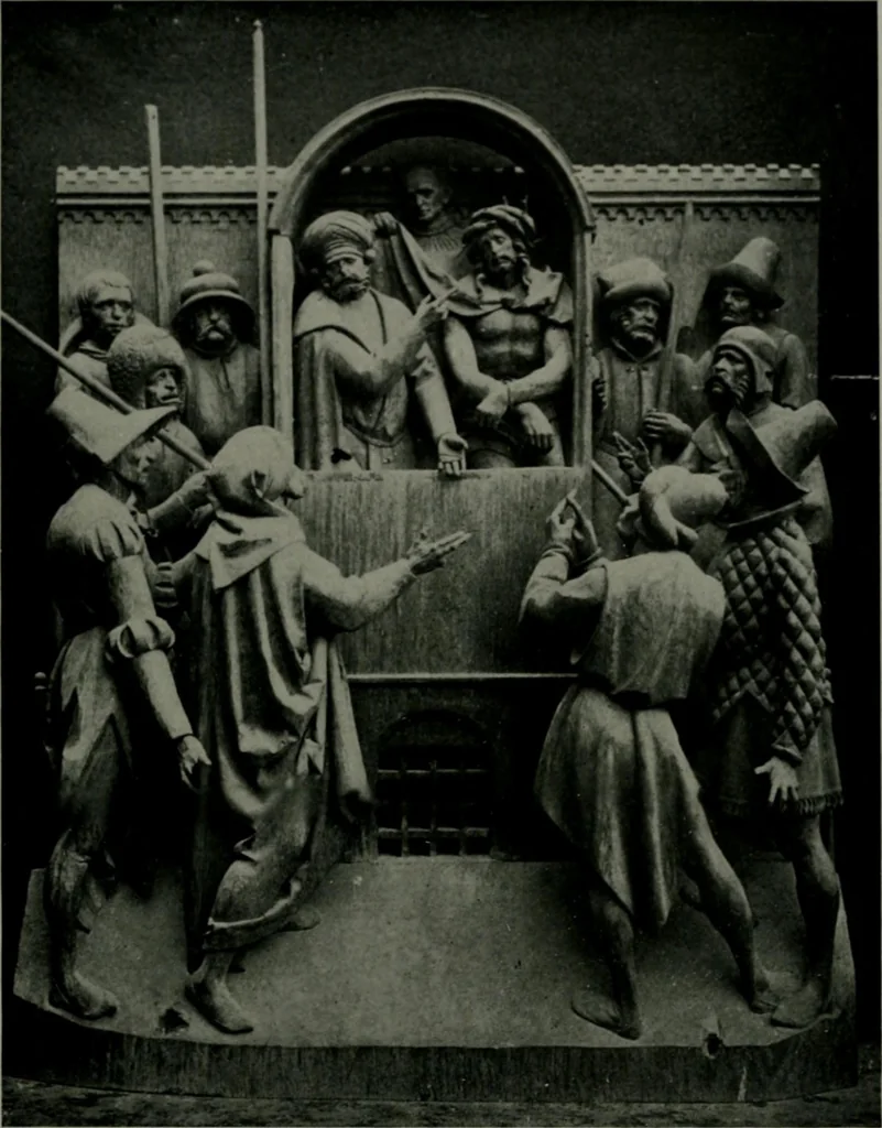 An illustration from The University Prints. Student series D. Art of the Netherlands and Germany; five hundred reproductions illustrating the Flemish, Dutch, and German schools of painting, from the early fifteenth to the eighteenth century; German sculpture from the eleventh to the seventeenth century, 1907, leaf 508