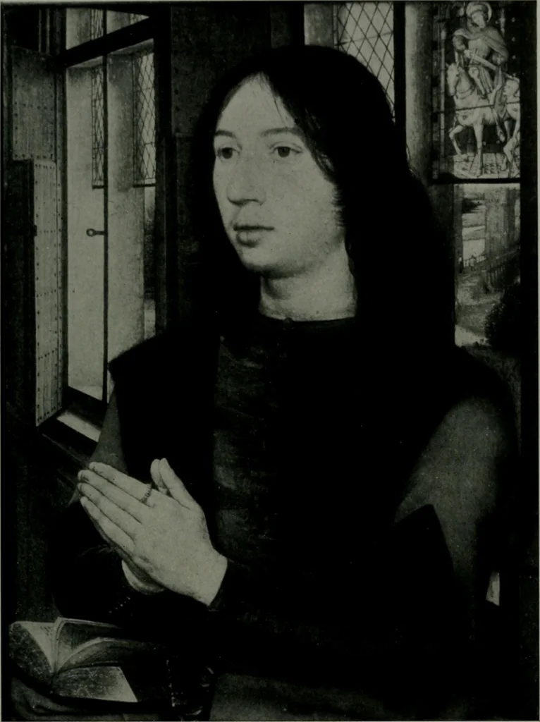 An illustration from The University Prints. Student series D. Art of the Netherlands and Germany; five hundred reproductions illustrating the Flemish, Dutch, and German schools of painting, from the early fifteenth to the eighteenth century; German sculpture from the eleventh to the seventeenth century, 1907, leaf 54