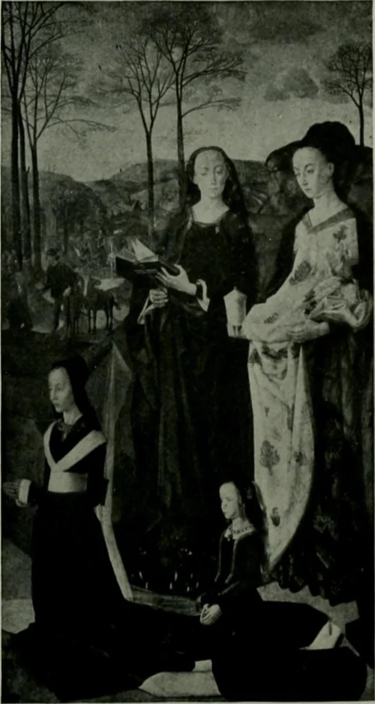 An illustration from The University Prints. Student series D. Art of the Netherlands and Germany; five hundred reproductions illustrating the Flemish, Dutch, and German schools of painting, from the early fifteenth to the eighteenth century; German sculpture from the eleventh to the seventeenth century, 1907, leaf 59