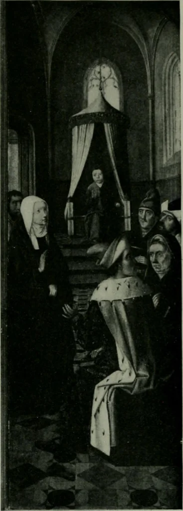 An illustration from The University Prints. Student series D. Art of the Netherlands and Germany; five hundred reproductions illustrating the Flemish, Dutch, and German schools of painting, from the early fifteenth to the eighteenth century; German sculpture from the eleventh to the seventeenth century, 1907, leaf 61
