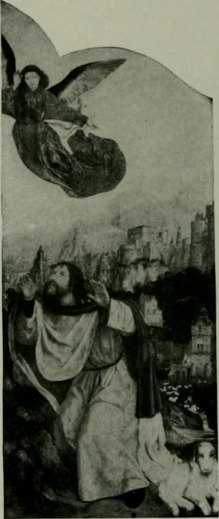 An illustration from The University Prints. Student series D. Art of the Netherlands and Germany; five hundred reproductions illustrating the Flemish, Dutch, and German schools of painting, from the early fifteenth to the eighteenth century; German sculpture from the eleventh to the seventeenth century, 1907, leaf 69