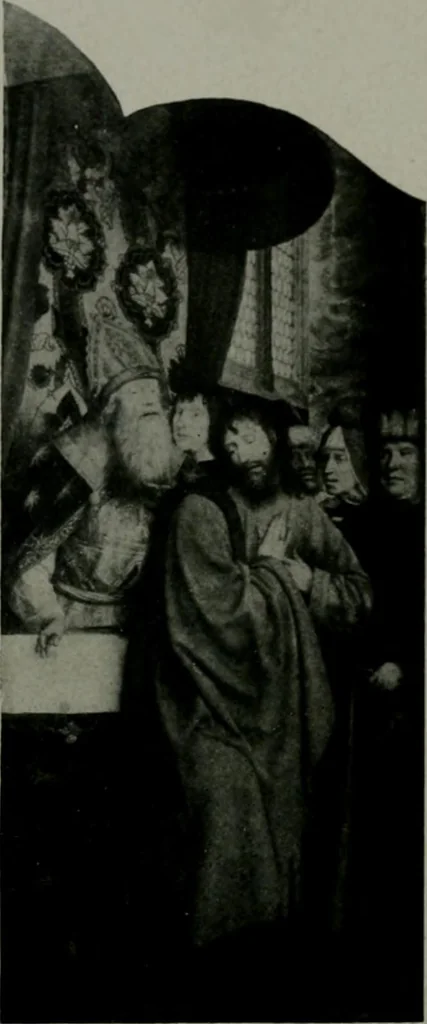 An illustration from The University Prints. Student series D. Art of the Netherlands and Germany; five hundred reproductions illustrating the Flemish, Dutch, and German schools of painting, from the early fifteenth to the eighteenth century; German sculpture from the eleventh to the seventeenth century, 1907, leaf 70