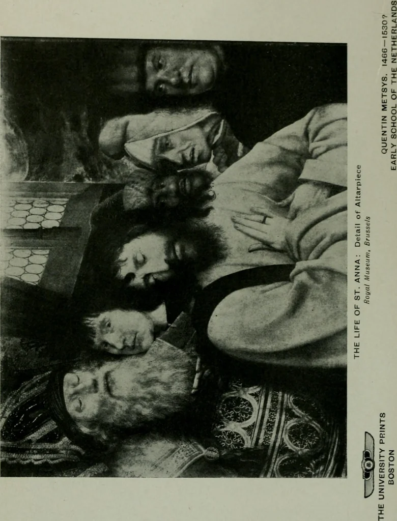 An illustration from The University Prints. Student series D. Art of the Netherlands and Germany; five hundred reproductions illustrating the Flemish, Dutch, and German schools of painting, from the early fifteenth to the eighteenth century; German sculpture from the eleventh to the seventeenth century, 1907, leaf 71