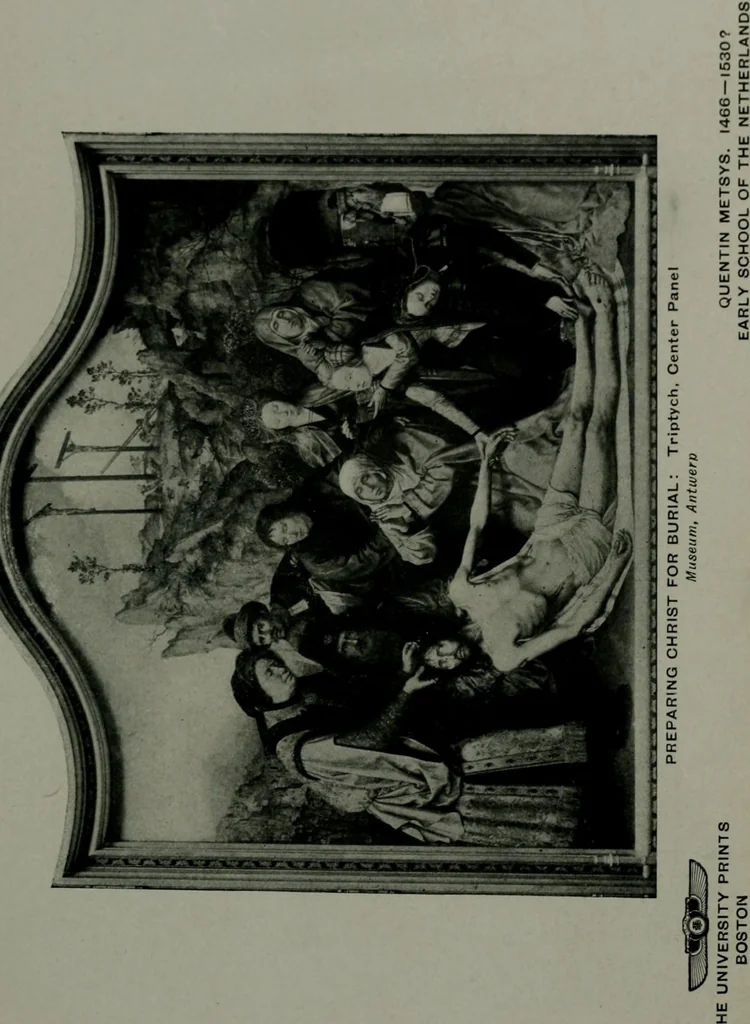 An illustration from The University Prints. Student series D. Art of the Netherlands and Germany; five hundred reproductions illustrating the Flemish, Dutch, and German schools of painting, from the early fifteenth to the eighteenth century; German sculpture from the eleventh to the seventeenth century, 1907, leaf 72