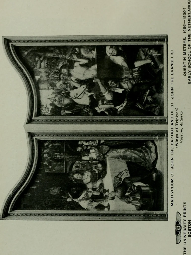 An illustration from The University Prints. Student series D. Art of the Netherlands and Germany; five hundred reproductions illustrating the Flemish, Dutch, and German schools of painting, from the early fifteenth to the eighteenth century; German sculpture from the eleventh to the seventeenth century, 1907, leaf 73