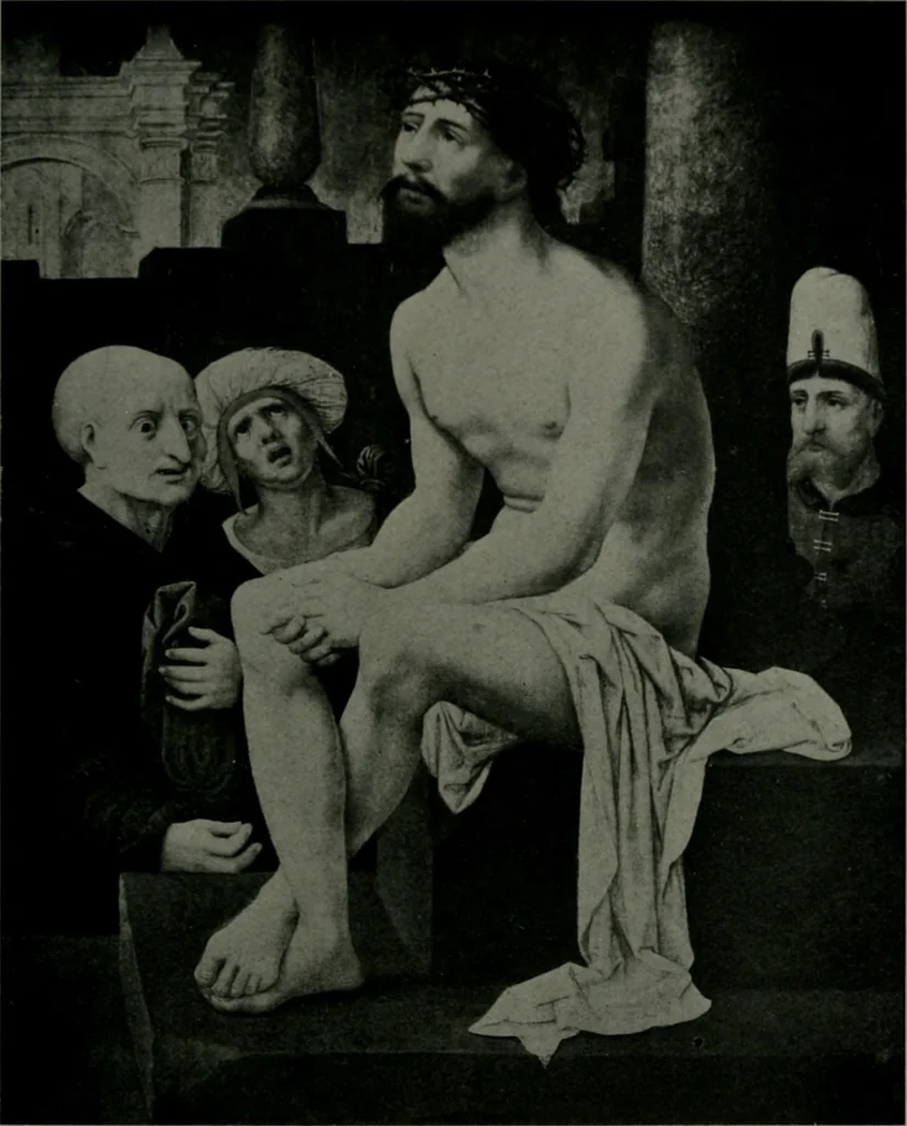 An illustration from The University Prints. Student series D. Art of the Netherlands and Germany; five hundred reproductions illustrating the Flemish, Dutch, and German schools of painting, from the early fifteenth to the eighteenth century; German sculpture from the eleventh to the seventeenth century, 1907, leaf 78