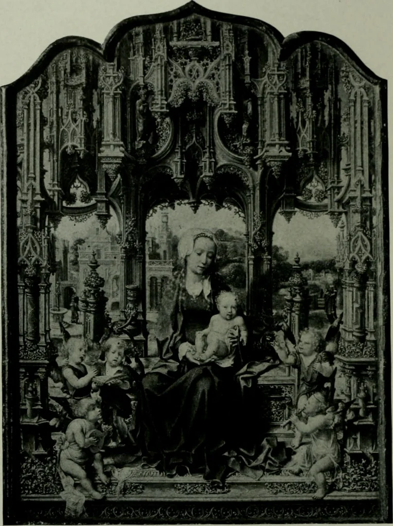 An illustration from The University Prints. Student series D. Art of the Netherlands and Germany; five hundred reproductions illustrating the Flemish, Dutch, and German schools of painting, from the early fifteenth to the eighteenth century; German sculpture from the eleventh to the seventeenth century, 1907, leaf 81