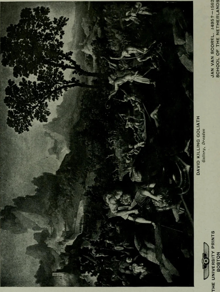 An illustration from The University Prints. Student series D. Art of the Netherlands and Germany; five hundred reproductions illustrating the Flemish, Dutch, and German schools of painting, from the early fifteenth to the eighteenth century; German sculpture from the eleventh to the seventeenth century, 1907, leaf 93