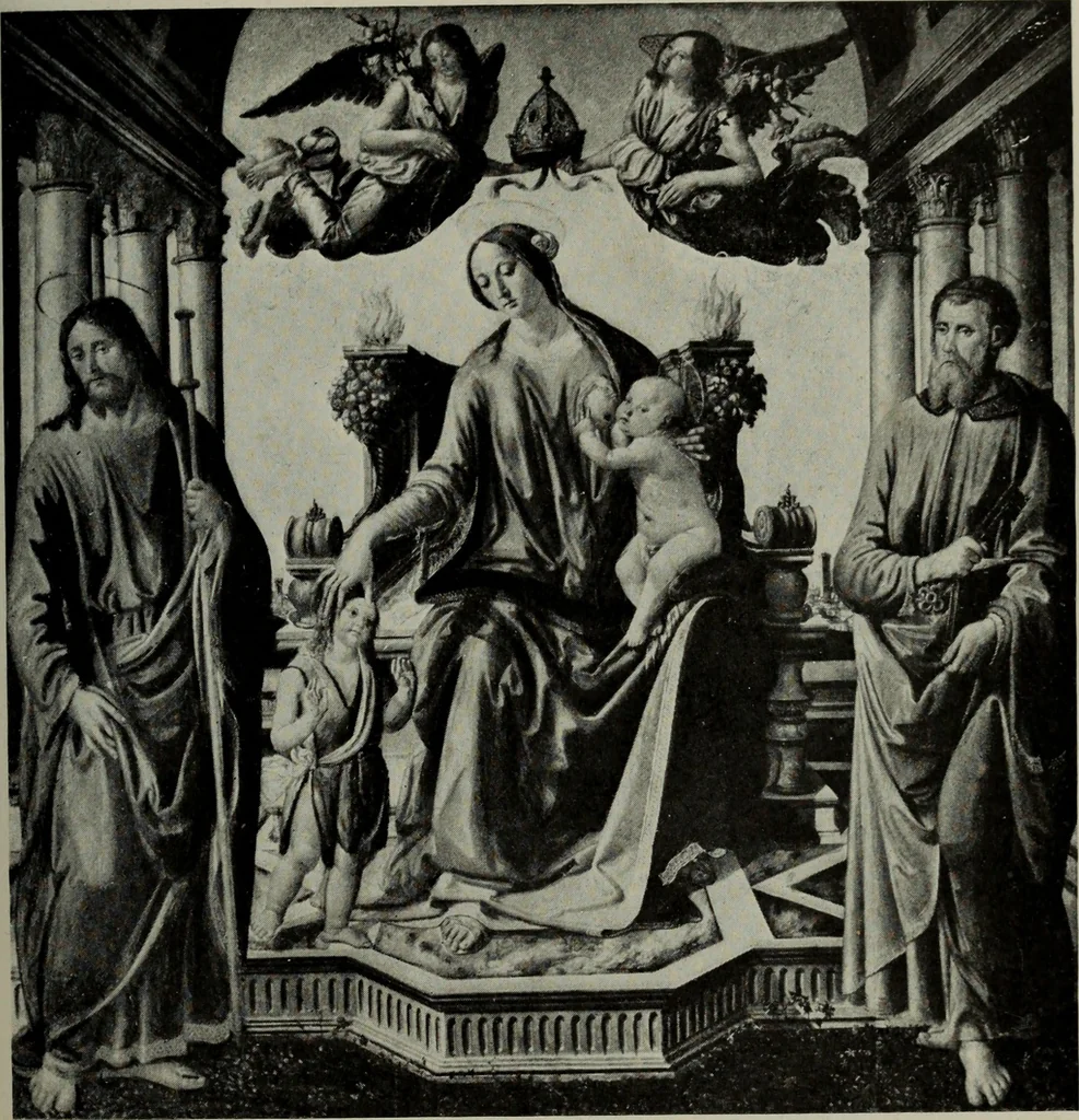 An illustration from University prints. Series B. Early Italian art; 500 plates to accompany Outlines for the study of art, volume 1, 1916, leaf 212