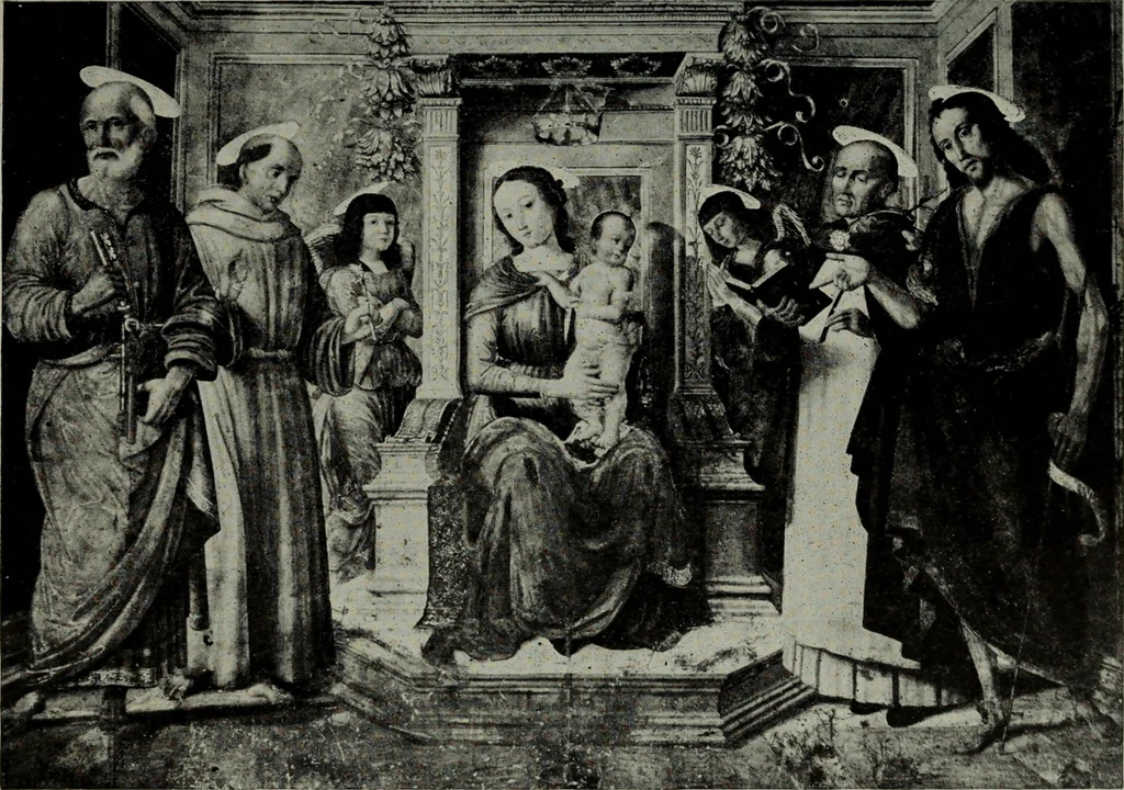 An illustration from University prints. Series B. Early Italian art; 500 plates to accompany Outlines for the study of art, volume 1, 1916, leaf 256