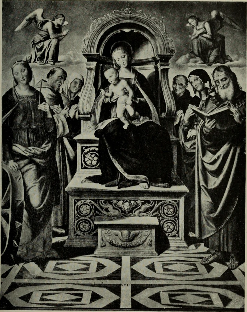 An illustration from University prints. Series B. Early Italian art; 500 plates to accompany Outlines for the study of art, volume 1, 1916, leaf 296