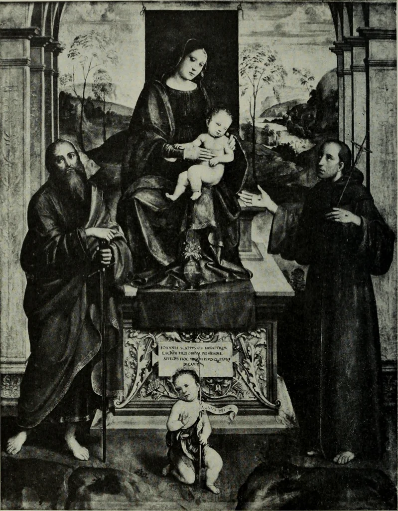 An illustration from University prints. Series B. Early Italian art; 500 plates to accompany Outlines for the study of art, volume 1, 1916, leaf 303