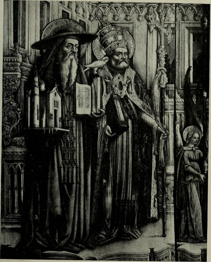 An illustration from University prints. Series B. Early Italian art; 500 plates to accompany Outlines for the study of art, volume 1, 1916, leaf 346