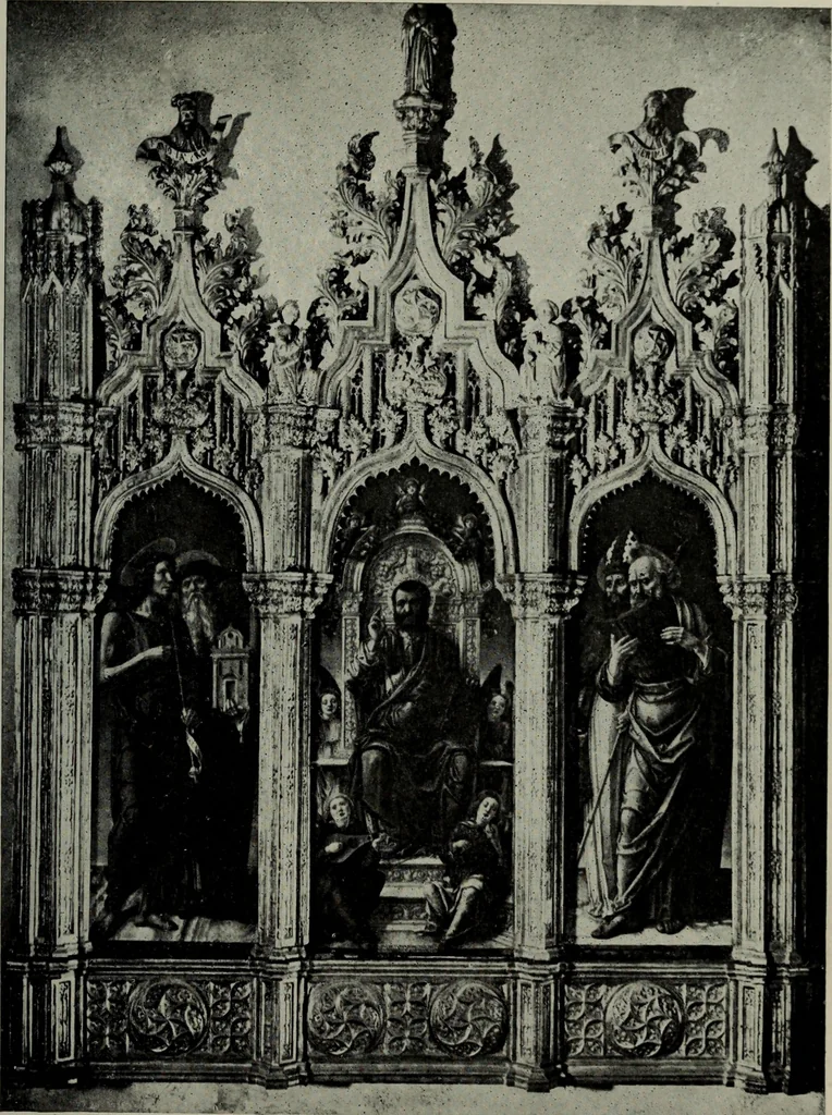 An illustration from University prints. Series B. Early Italian art; 500 plates to accompany Outlines for the study of art, volume 1, 1916, leaf 348