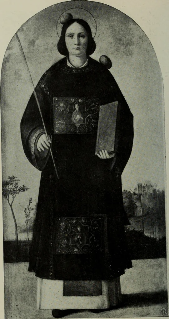An illustration from University prints. Series B. Early Italian art; 500 plates to accompany Outlines for the study of art, volume 1, 1916, leaf 389