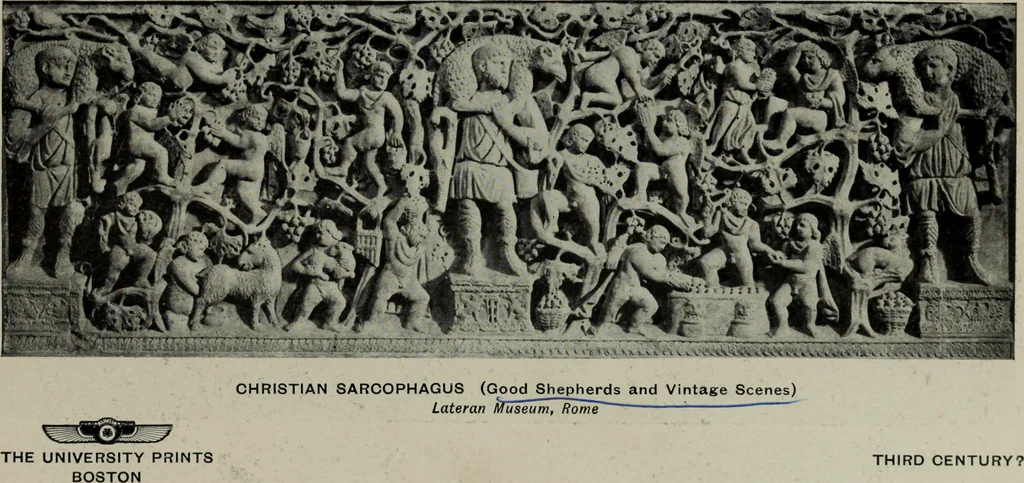 An illustration from University prints. Series B. Early Italian art; 500 plates to accompany Outlines for the study of art, volume 1, 1916, leaf 390