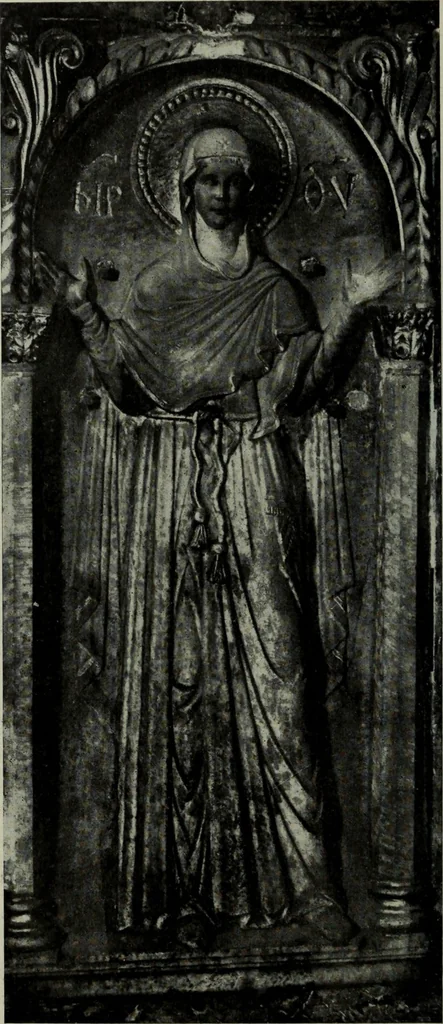 An illustration from University prints. Series B. Early Italian art; 500 plates to accompany Outlines for the study of art, volume 1, 1916, leaf 393
