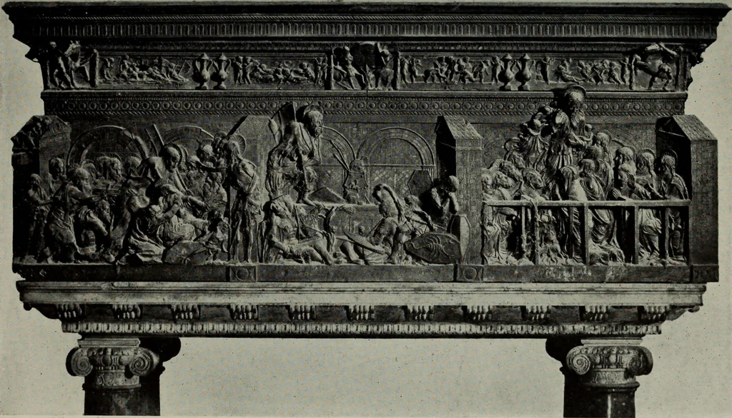 An illustration from University prints. Series B. Early Italian art; 500 plates to accompany Outlines for the study of art, volume 1, 1916, leaf 468