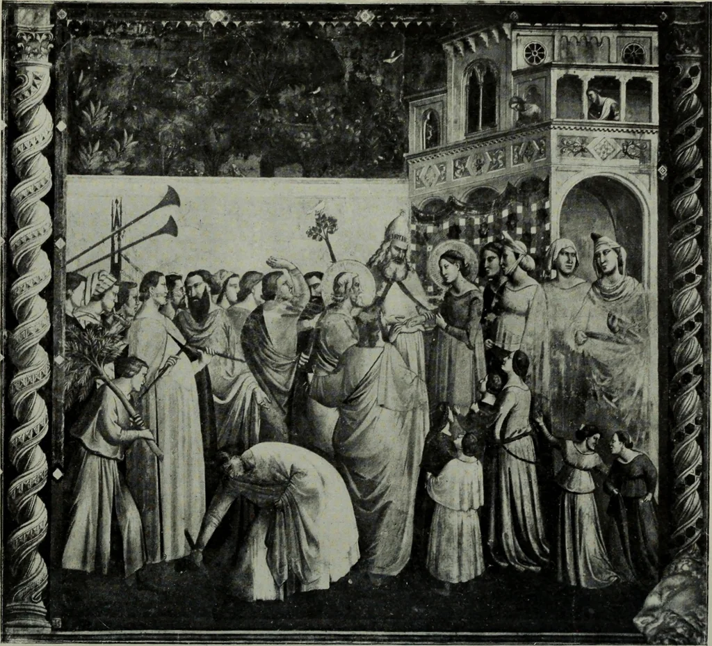 An illustration from University prints. Series B. Early Italian art; 500 plates to accompany Outlines for the study of art, volume 1, 1916, leaf 99