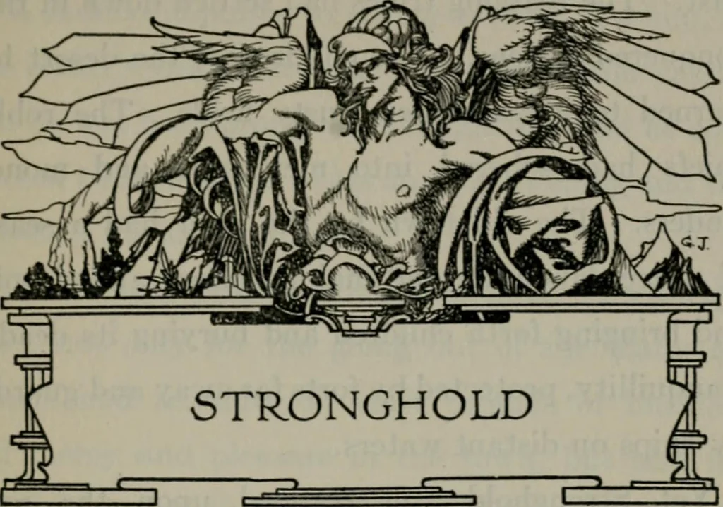 An illustration from The unknown quantity : a book of romance and some half-told tales, 1912, leaf 278