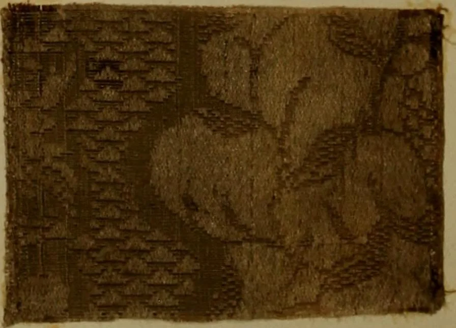 An illustration from [Un metier de fabrique, avec la dénomination des diverses objects nécessaires à la fabrication de l'étoffe, 1835, leaf 117