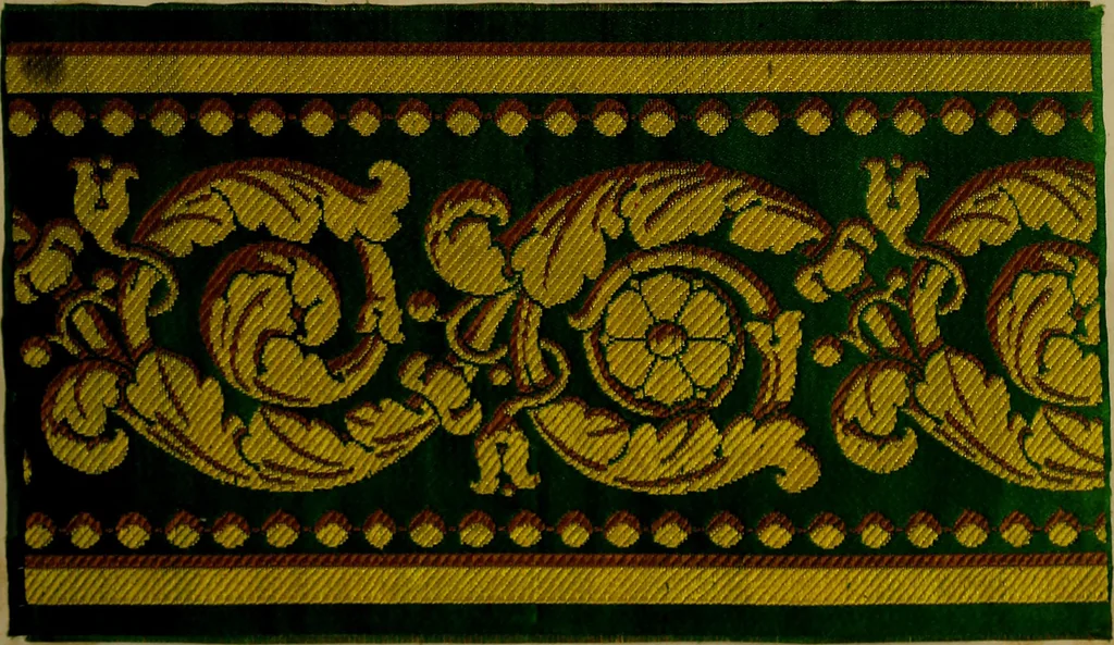 An illustration from [Un metier de fabrique, avec la dénomination des diverses objects nécessaires à la fabrication de l'étoffe, 1835, leaf 124