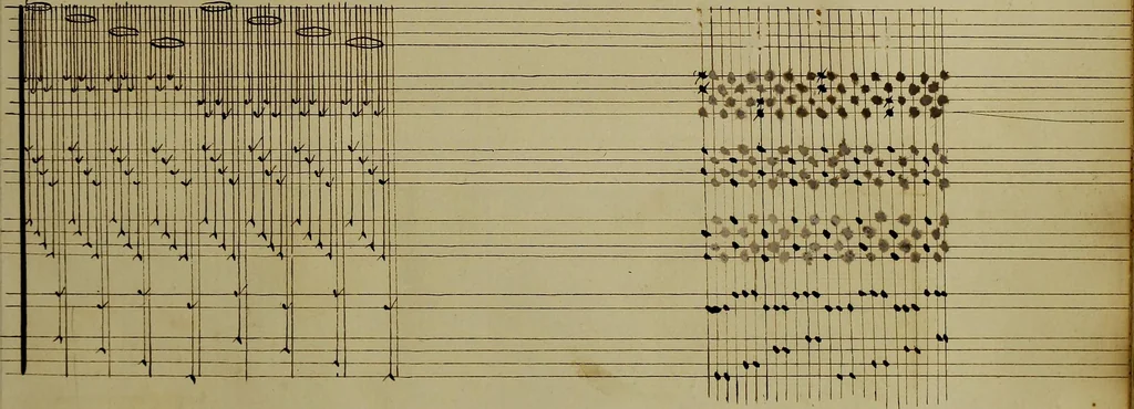 An illustration from [Un metier de fabrique, avec la dénomination des diverses objects nécessaires à la fabrication de l'étoffe, 1835, leaf 126