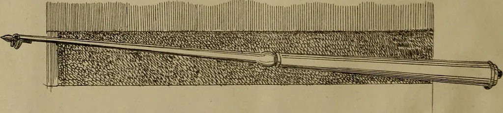An illustration from [Un metier de fabrique, avec la dénomination des diverses objects nécessaires à la fabrication de l'étoffe, 1835, leaf 225