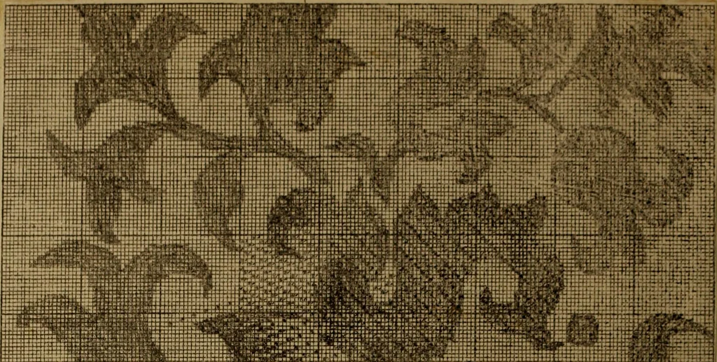 An illustration from [Un metier de fabrique, avec la dénomination des diverses objects nécessaires à la fabrication de l'étoffe, 1835, leaf 241