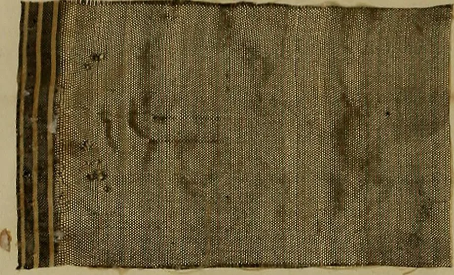 An illustration from [Un metier de fabrique, avec la dénomination des diverses objects nécessaires à la fabrication de l'étoffe, 1835, leaf 39